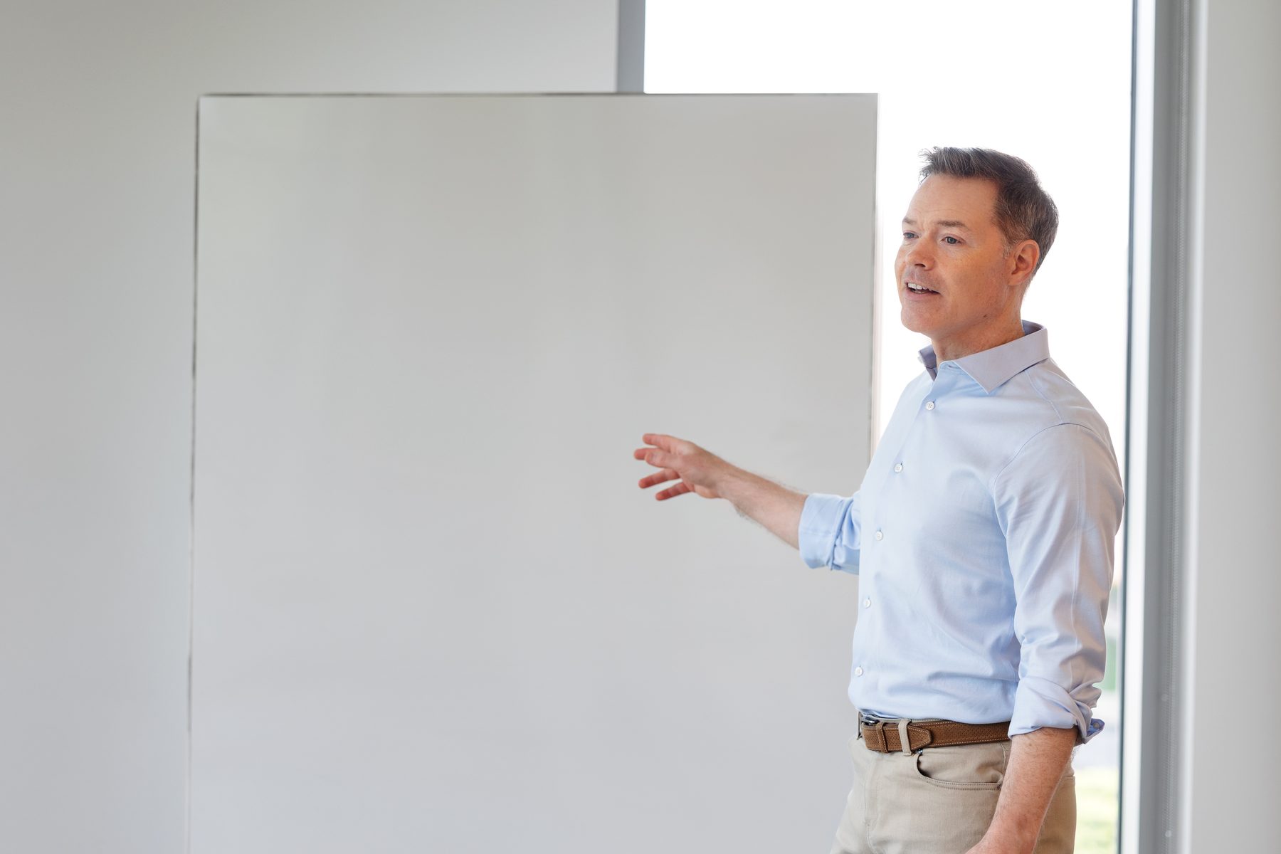 Carl Roose leading a working session